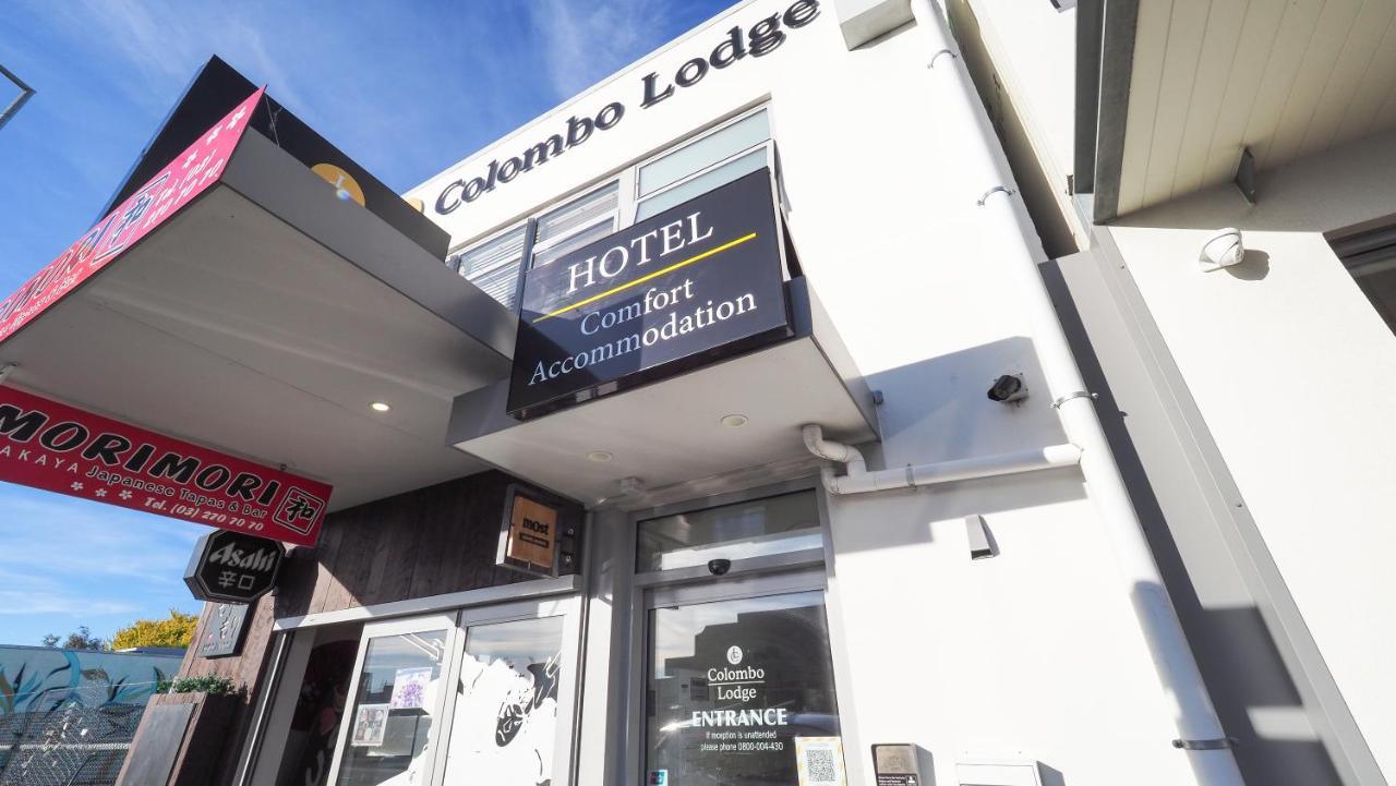 Colombo Lodge Hotel Christchurch Exterior foto