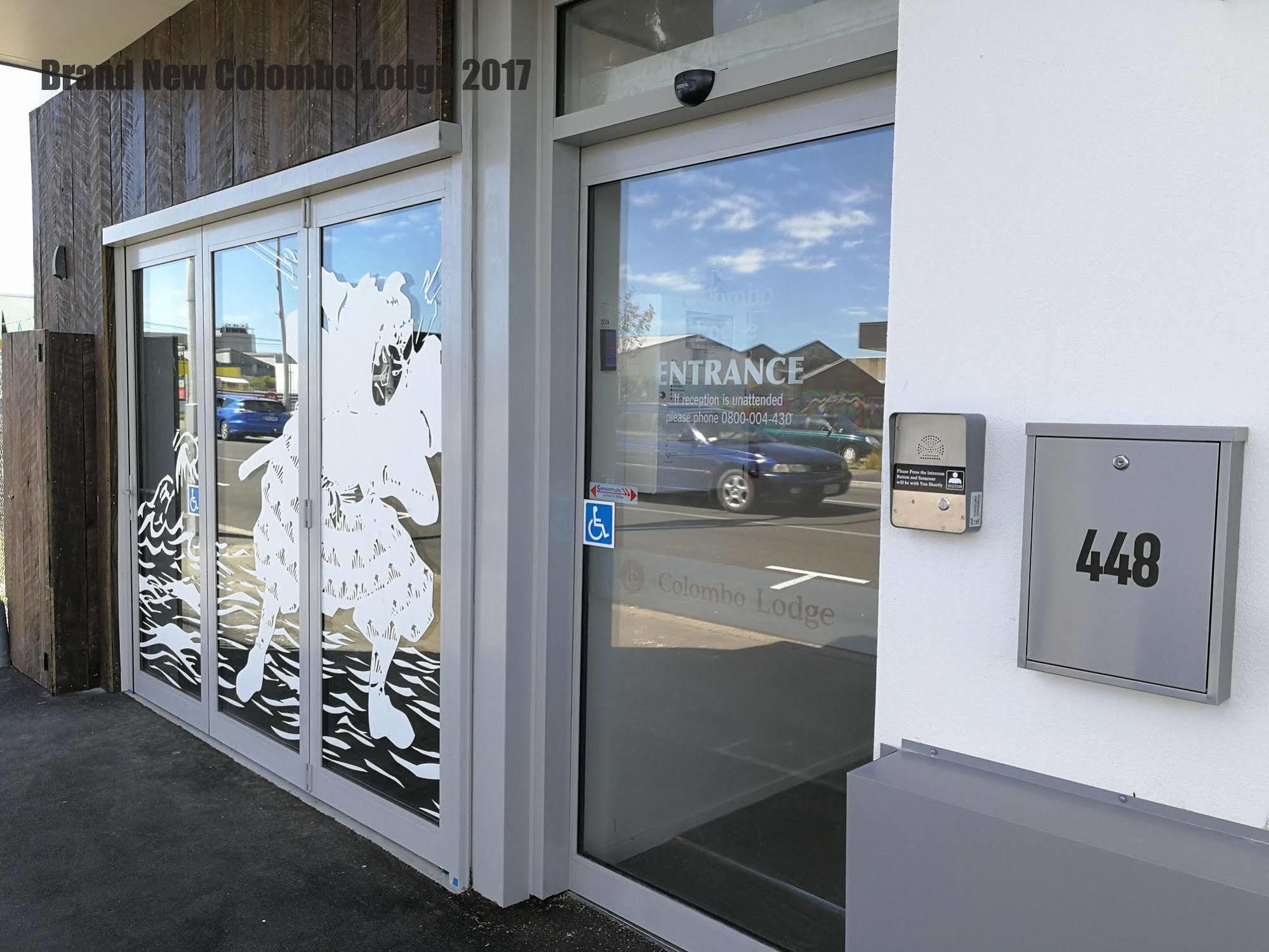 Colombo Lodge Hotel Christchurch Exterior foto